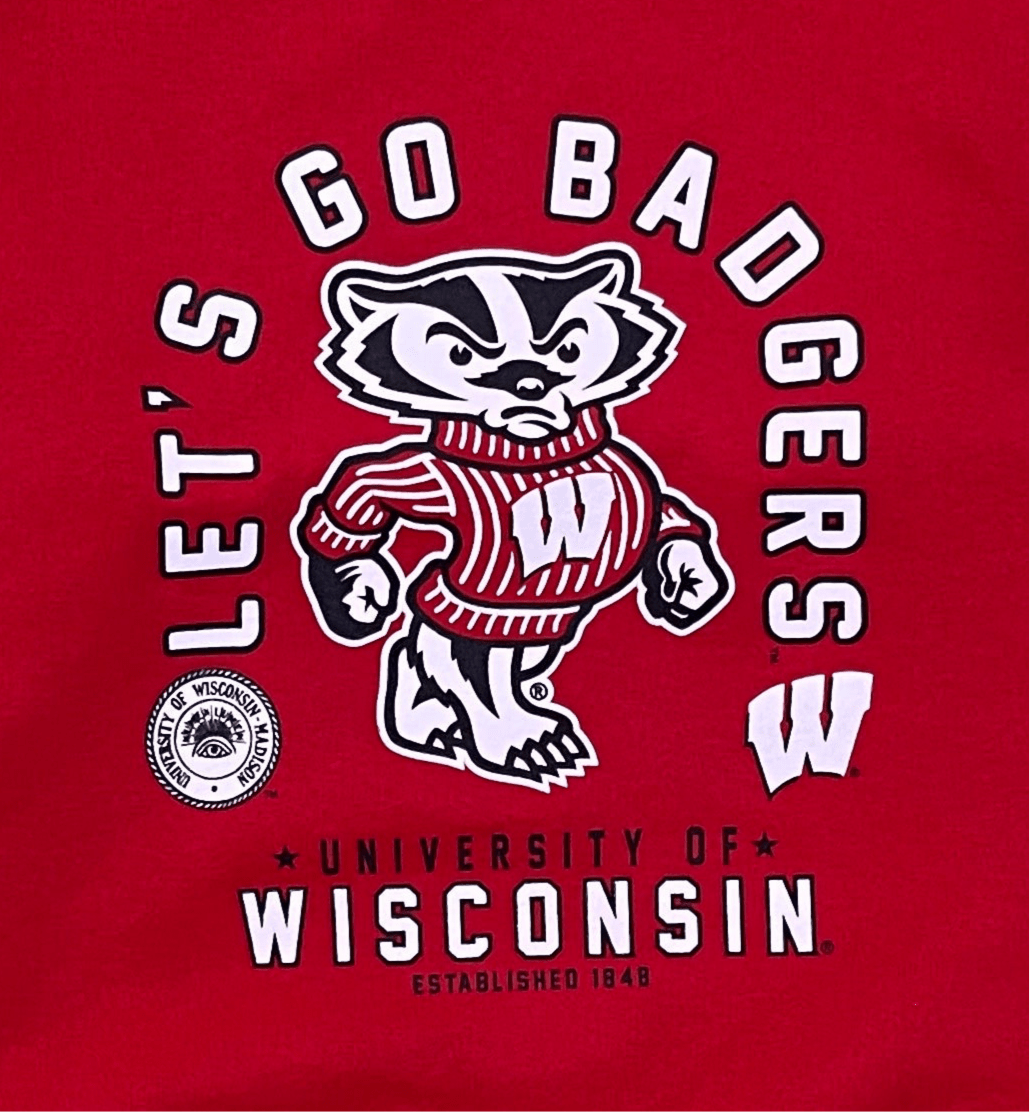 Wisconsin Badgers Crewneck - Small - ALL GOODS - ALL GOODS