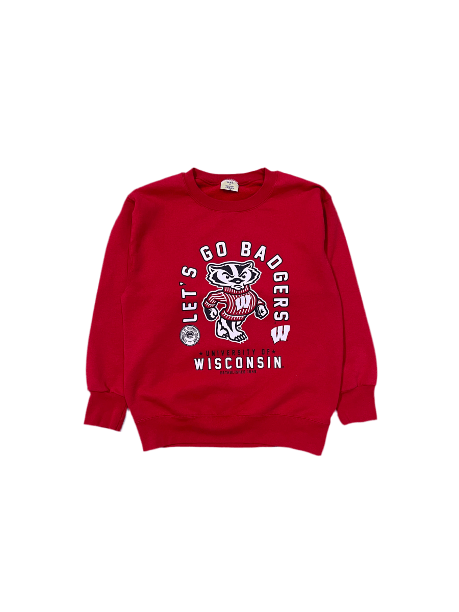 Wisconsin Badgers Crewneck - Small - ALL GOODS - ALL GOODS