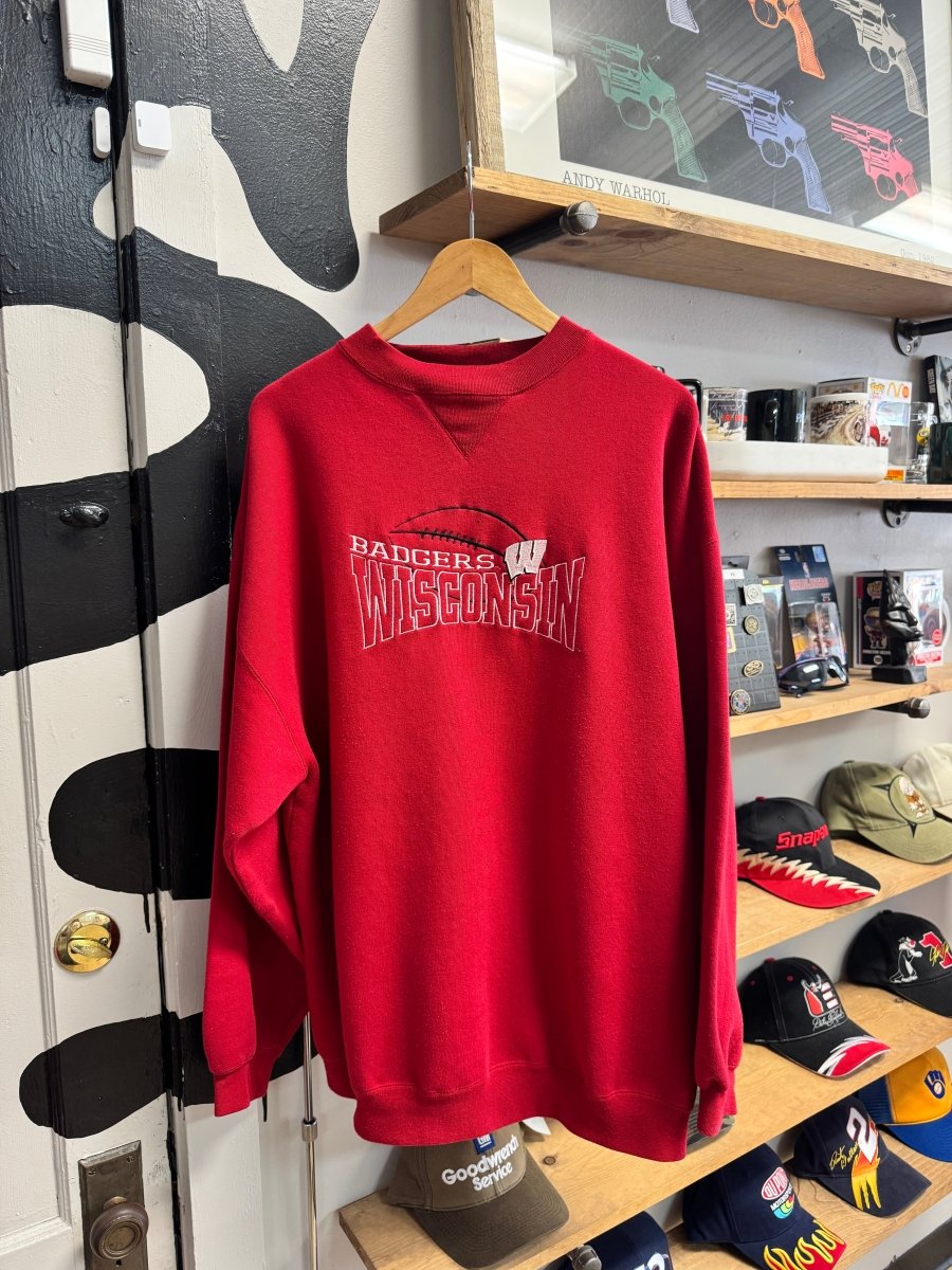 Wisconsin Badgers Football Crewneck - 2XL - ALL GOODS - ALL GOODS
