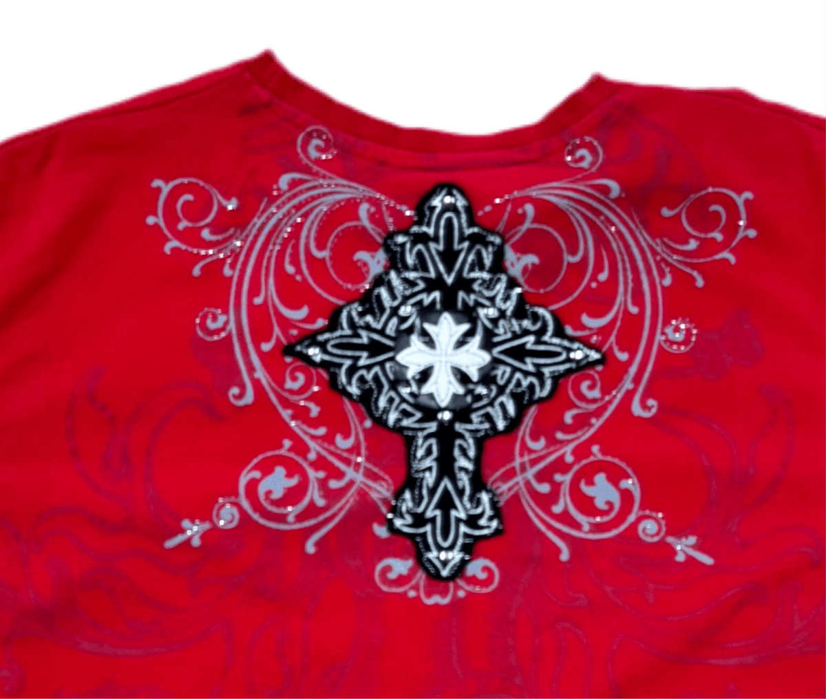 Y2K Affliction Style Shirt - XL - ALL GOODS - ALL GOODS