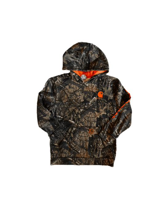 Youth Real Tree Carhartt Hoodie - Youth Medium - ALL GOODS - ALL GOODS